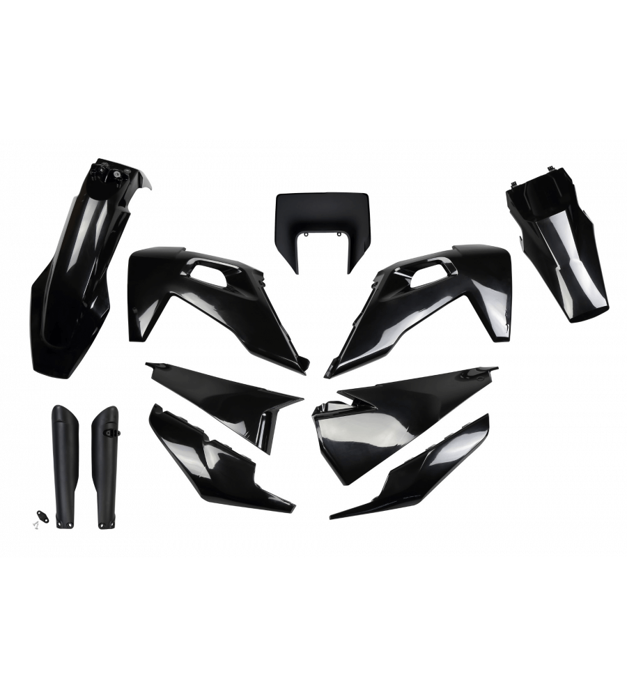 Kit plastique HUSQVARNA TE 150 2020-2023 Noir 2020-2023