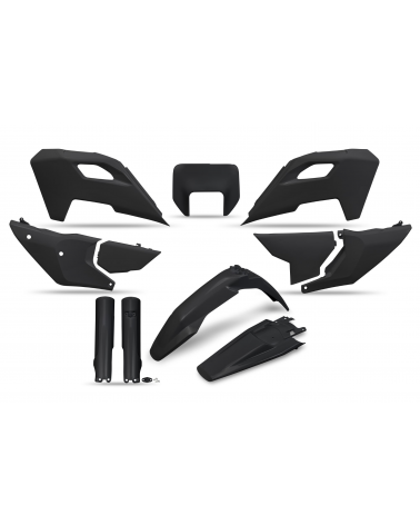 Kit plastique HUSQVARNA TE 150 2024-2024 Noir 2024-2024