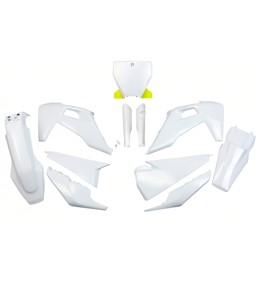 Kit plastique HUSQVARNA FC 250 2019-2022 Blanc 2019-2022