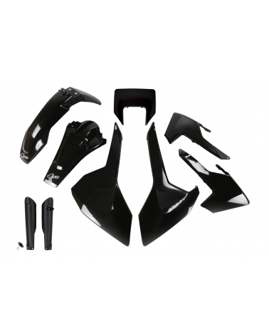 Kit plastique HUSQVARNA TE 250 2017-2019 Noir 2017-2019