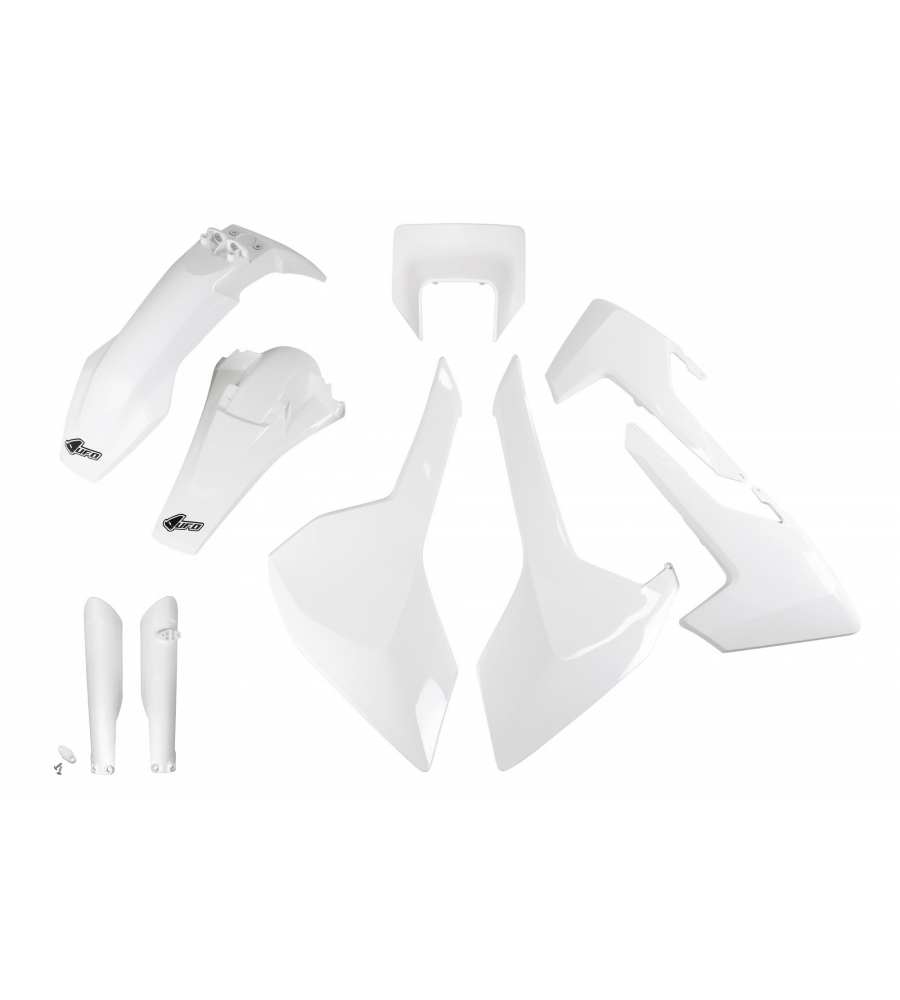 Kit plastique HUSQVARNA TE 250 2017-2019 Blanc 2017-2019