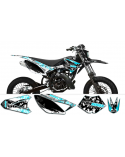Graphic kit beta RR 50 2011-2013 Pornseries Cyan Tips !