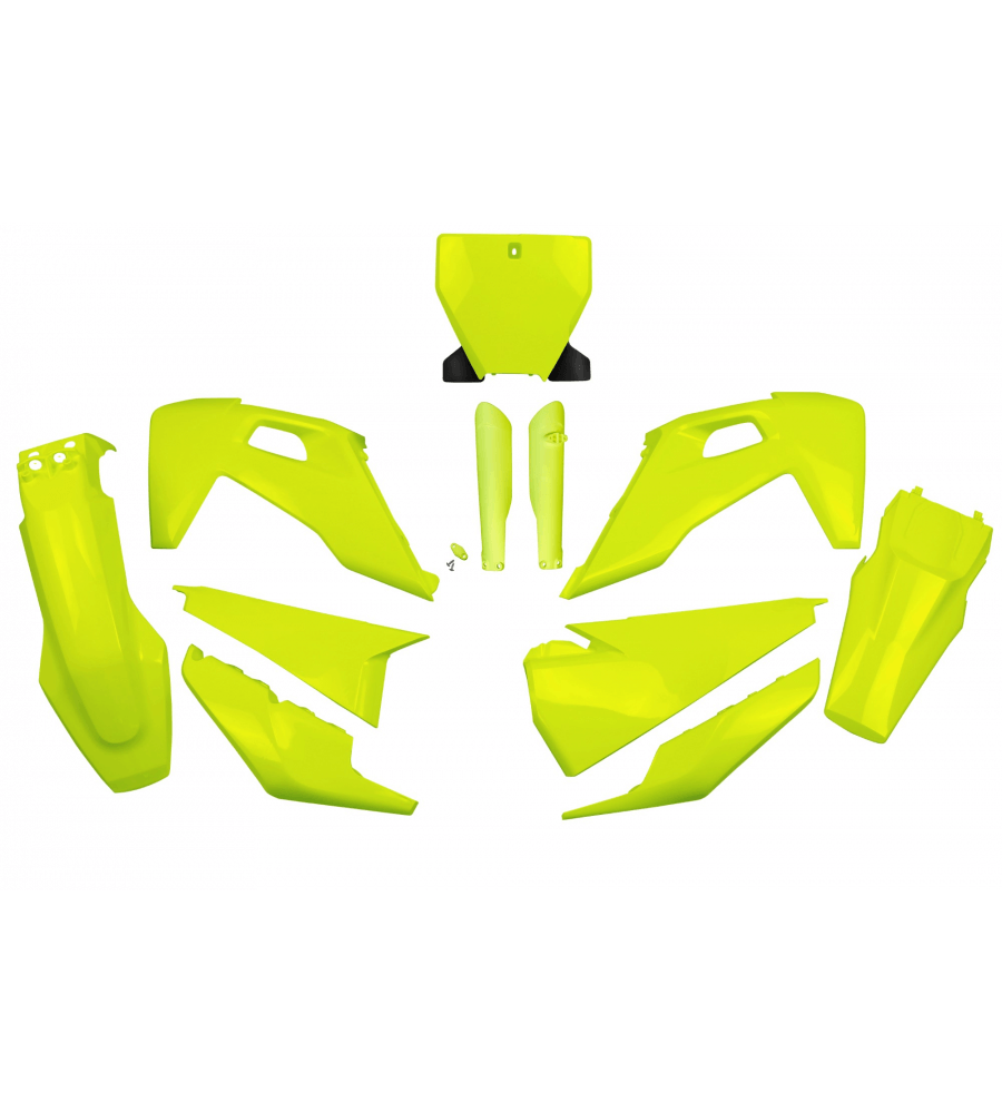 Kit plastique HUSQVARNA FC 350 2019-2022 Jaune Fluo 2019-2022