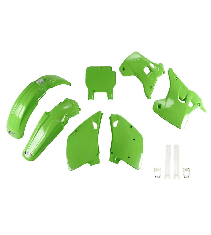 Kit plastique KAWASAKI KX 125 1992-1992 Vert 1992-1992