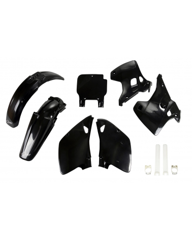 Kit plastique KAWASAKI KX 125 1993-1993 Noir 1993-1993