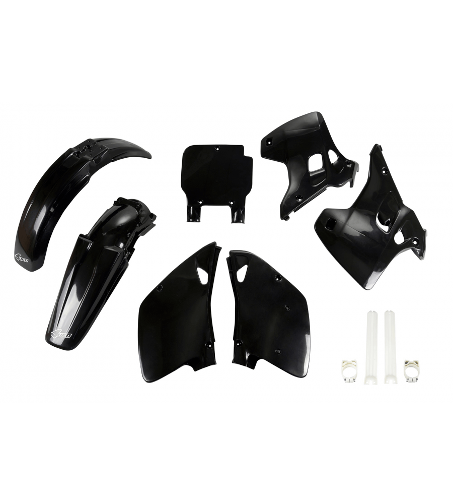 Kit plastique KAWASAKI KX 125 1993-1993 Noir 1993-1993