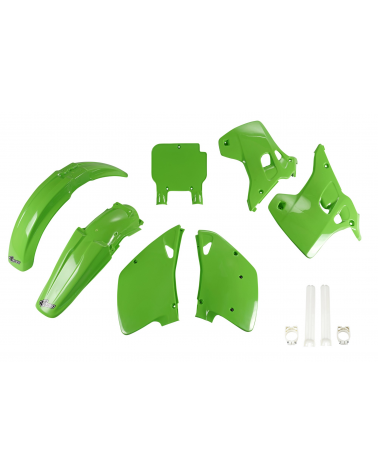 Kit plastique KAWASAKI KX 125 1993-1993 Vert 1993-1993