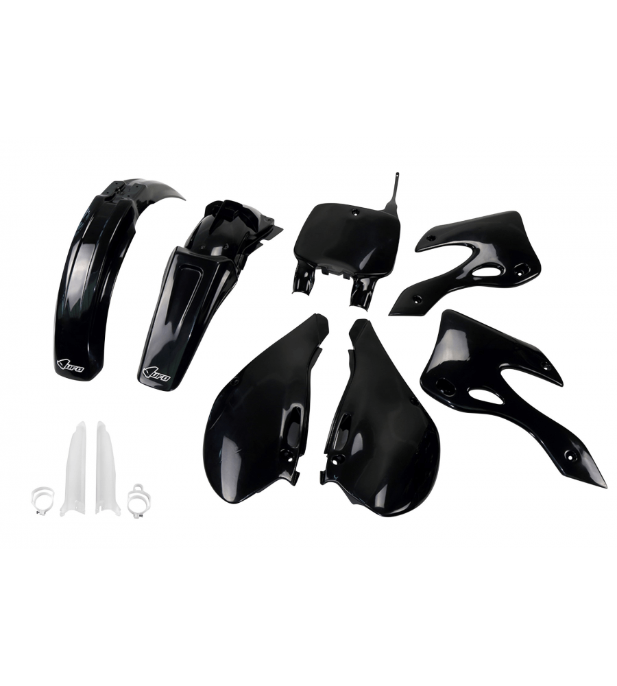 Kit plastique KAWASAKI KX 125 1999-2002 Noir 1999-2002