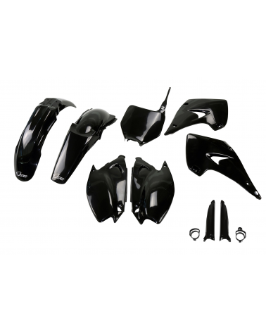 Kit plastique KAWASAKI KX 125 2003-2003 Noir 2003-2003