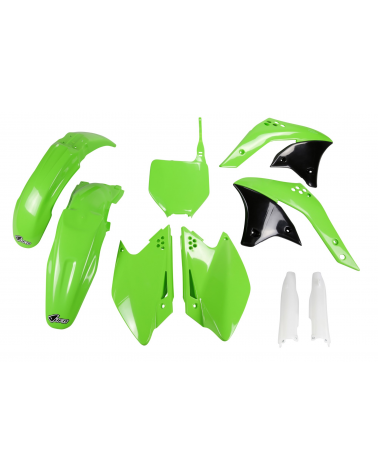 Kit plastique KAWASAKI KXF 250 2007-2007 Vert 2007-2007