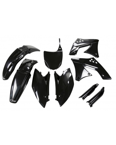 Kit plastique KAWASAKI KXF 250 2009-2012 Noir 2009-2012