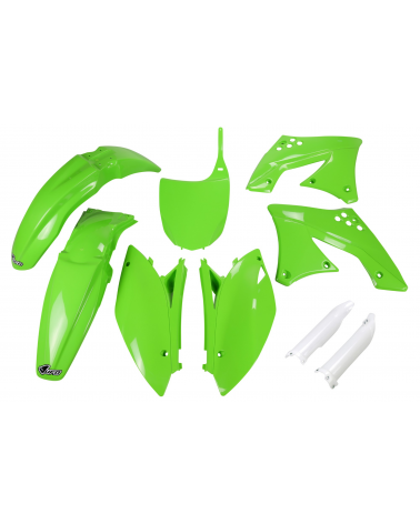 Kit plastique KAWASAKI KXF 250 2009-2012 Vert 2009-2012