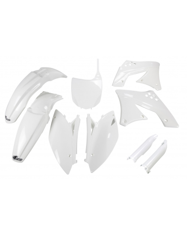 Kit plastique KAWASAKI KXF 250 2009-2012 Blanc 2009-2012