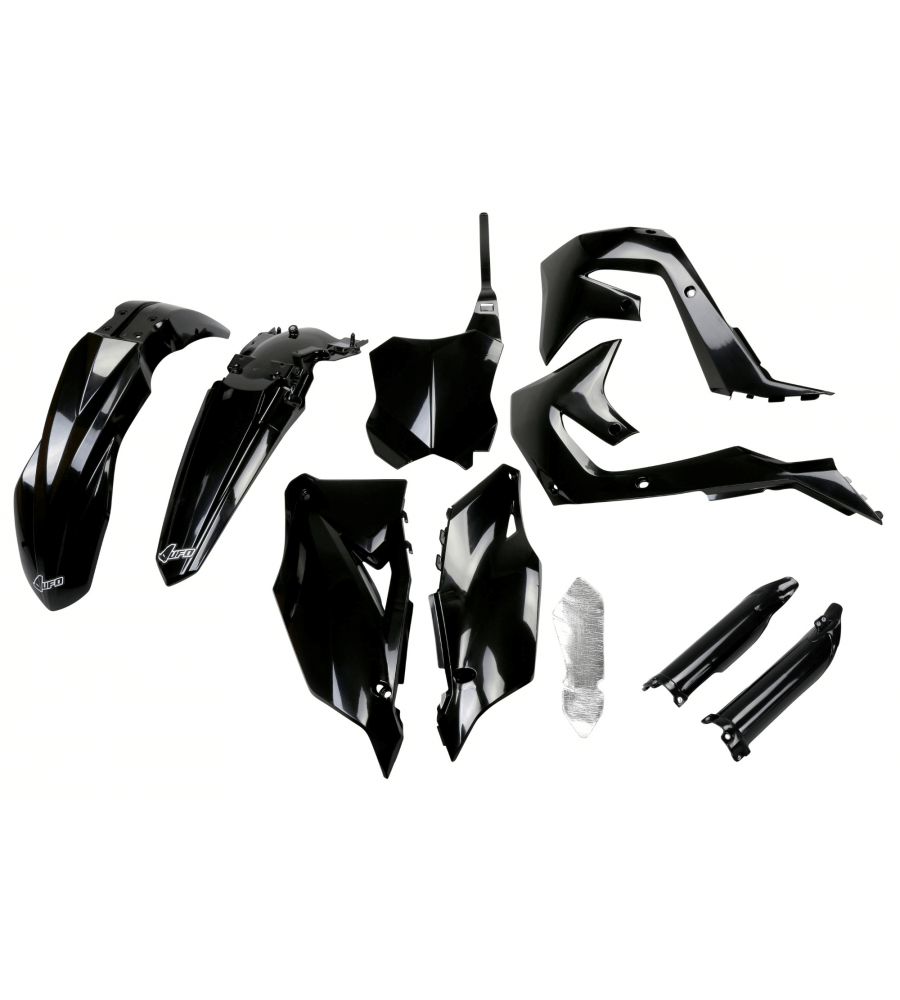 Kit plastique KAWASAKI KXF 250 2021-2024 Noir 2021-2024