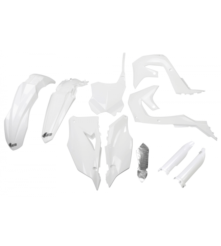 Kit plastique KAWASAKI KXF 250 2021-2024 Blanc 2021-2024