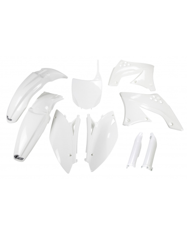 Kit plastique KAWASAKI KXF 450 2009-2011 Blanc 2009-2011