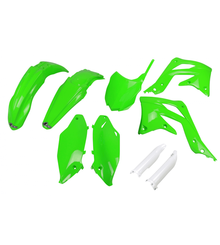 Kit plastique KAWASAKI KXF 450 2013-2015 Vert 2013-2015