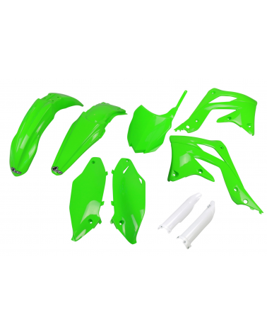 Kit plastique KAWASAKI KXF 450 2013-2015 Vert 2013-2015