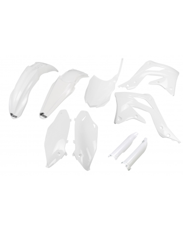 Kit plastique KAWASAKI KXF 450 2013-2015 Blanc 2013-2015