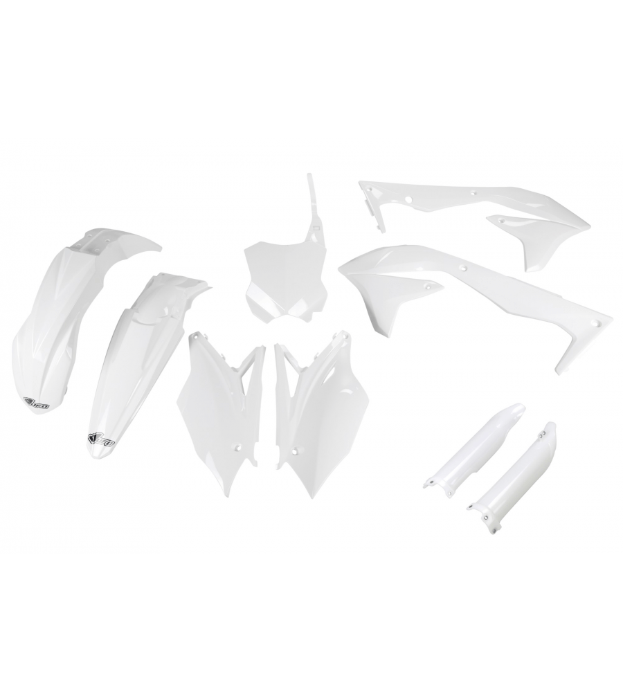 Kit plastique KAWASAKI KXF 450 2016-2017 Blanc 2016-2017