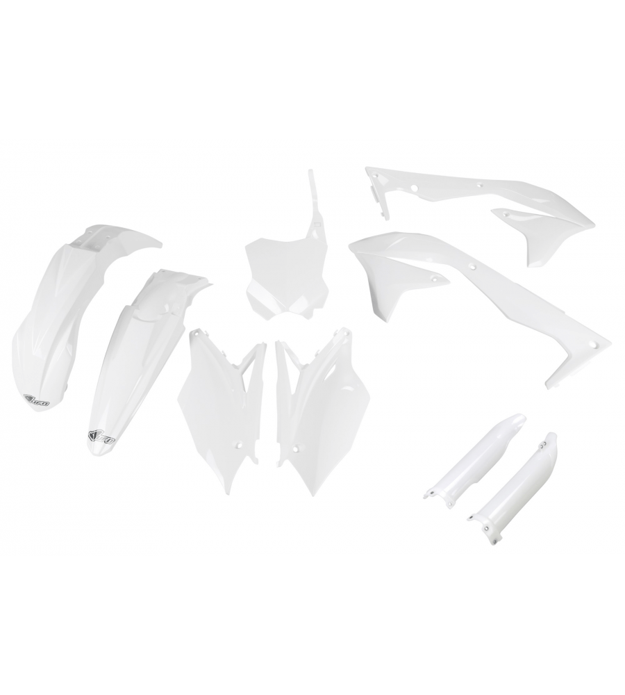 Kit plastique KAWASAKI KXF 450 2018-2018 Blanc 2018-2018