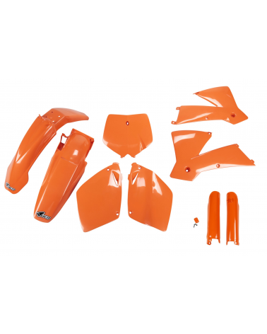 Kit plastique KTM SX 125 2001-2002 Orange 2001-2002