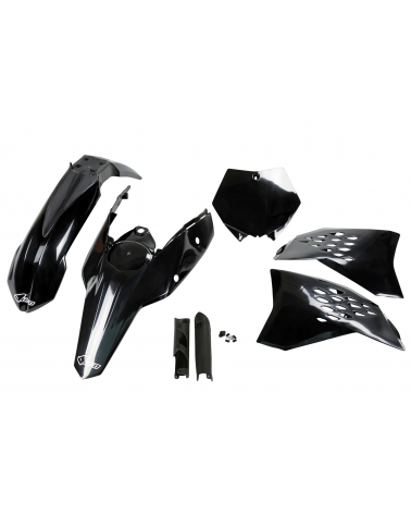 Kit plastique KTM SX 125 2007-2010 Noir 2007-2010