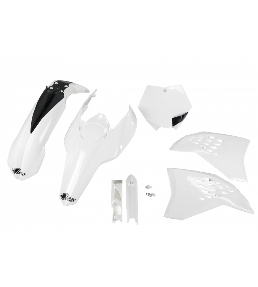 Kit plastique KTM SX 125 2007-2010 Blanc 2007-2010