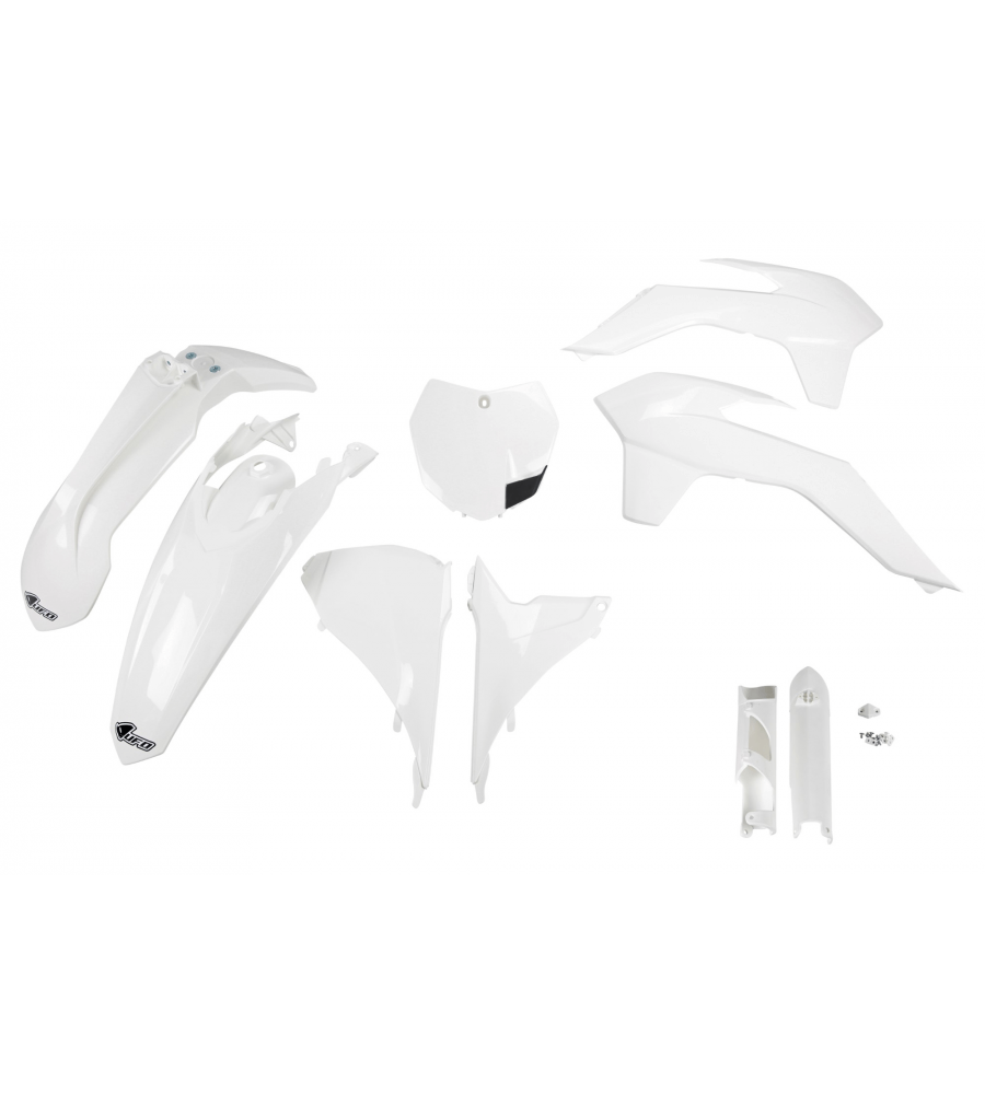 Kit plastique KTM SX 125 2013-2014 Blanc 2013-2014