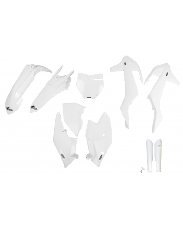 Kit plastique KTM SX 125 2016-2018 Blanc 2016-2018