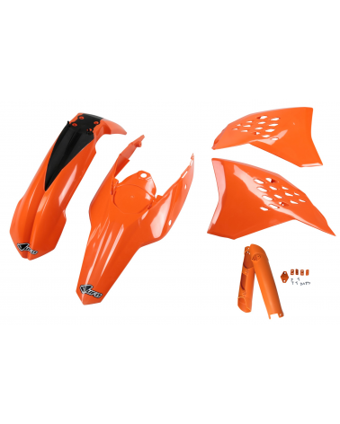 Kit plastique KTM EXC 125 2009-2011 Orange 2009-2011