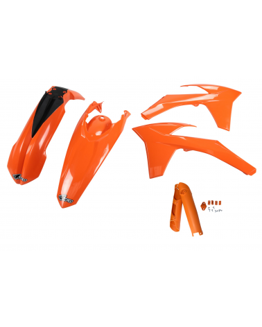 Kit plastique KTM EXC 125 2012-2013 Orange 2012-2013