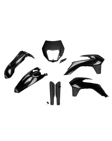 Kit plastique KTM EXC 125 2014-2016 Noir 2014-2016