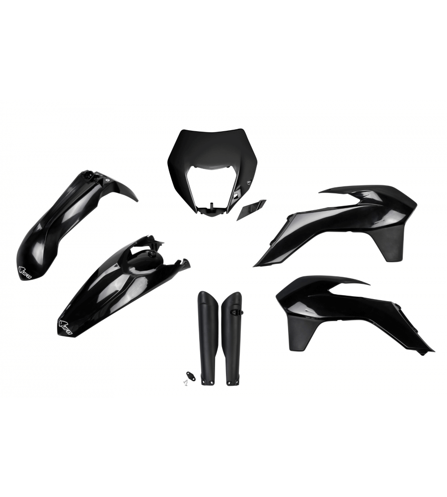 Kit plastique KTM EXC 125 2014-2016 Noir 2014-2016