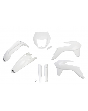 Kit plastique KTM EXC 125 2014-2016 Blanc 2014-2016