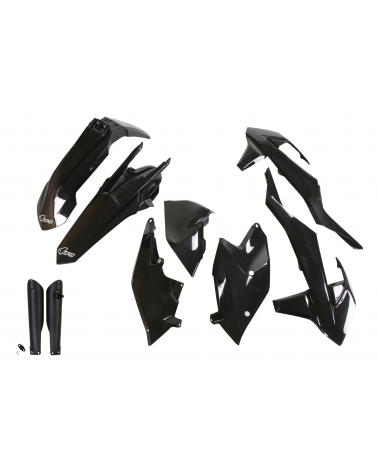 Kit plastique KTM EXC 125 2017-2019 Noir 2017-2019