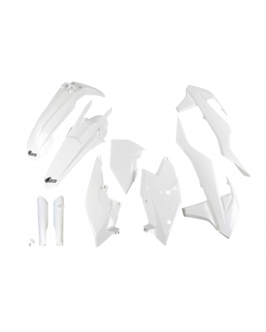 Kit plastique KTM EXC 125 2017-2019 Blanc 2017-2019