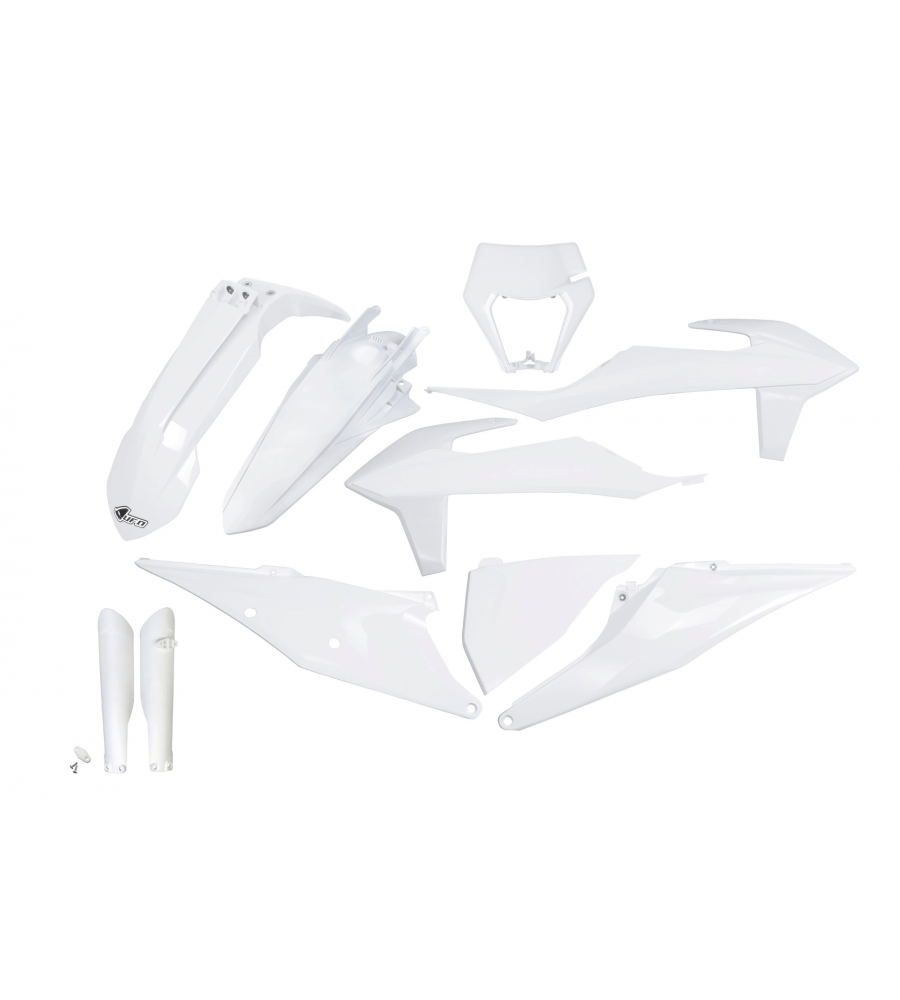 Kit plastique KTM EXC 150 2020-2023 Blanc 20-24 2020-2023