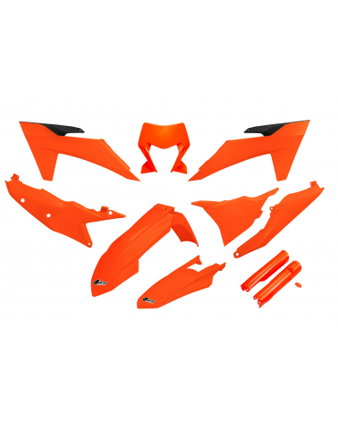 Kit plastique KTM EXC 150 2024-2024 Orange Fluo 2024-2024