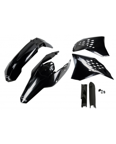 Kit plastique KTM EXC 200 2009-2011 Noir 2009-2011