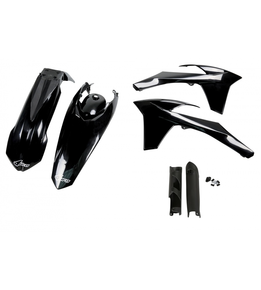 Kit plastique KTM EXC 200 2012-2013 Noir 2012-2013