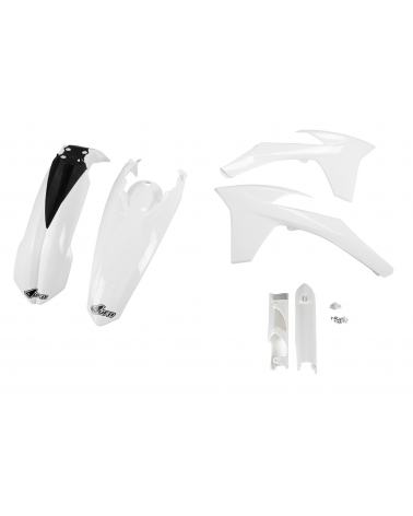 Kit plastique KTM EXC 200 2012-2013 Blanc 2012-2013