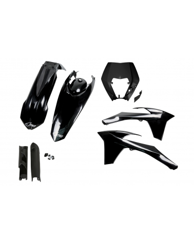 Kit plastique KTM EXC 200 2012-2013 Noir 2012-2013