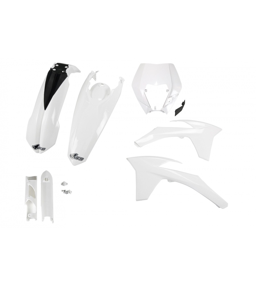 Kit plastique KTM EXC 200 2012-2013 Blanc 2012-2013