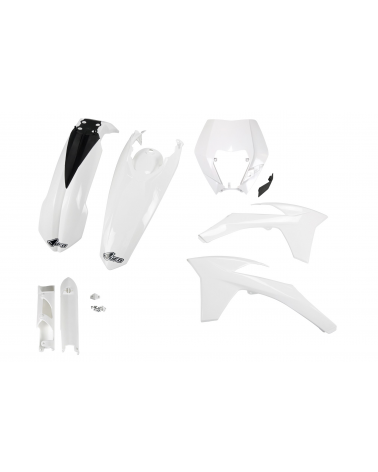 Kit plastique KTM EXC 200 2012-2013 Blanc 2012-2013