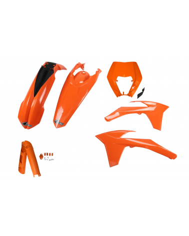 Kit plastique KTM EXC 200 2012-2013 Orange 2012-2013