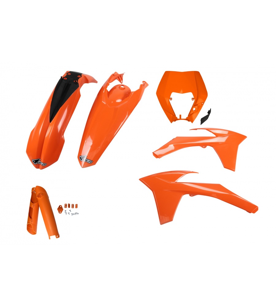 Kit plastique KTM EXC 200 2012-2013 Orange 2012-2013