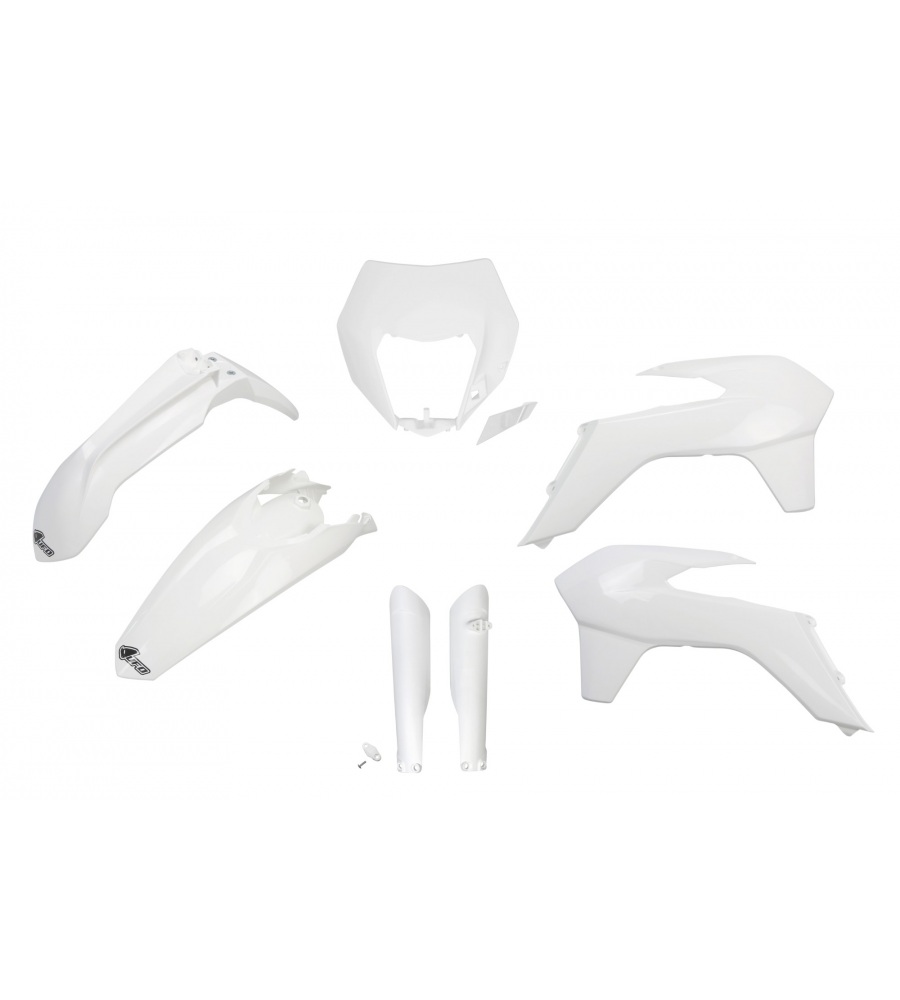 Kit plastique KTM EXC 200 2014-2016 Blanc 2014-2016