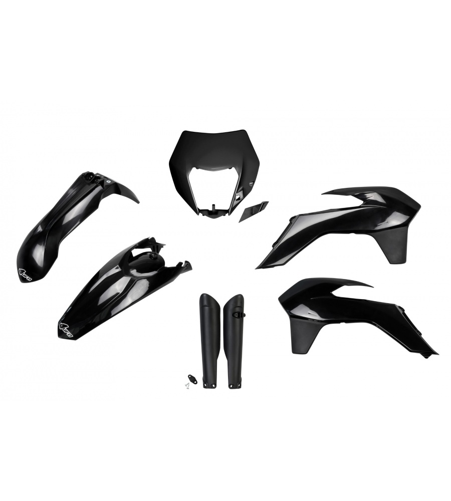 Kit plastique KTM EXC 250 2014-2016 Noir 2014-2016