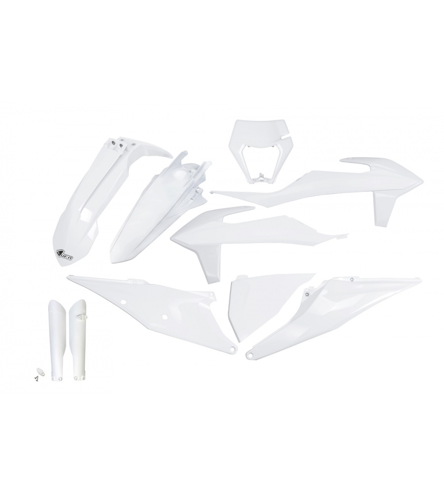 Kit plastique KTM EXC 250 2020-2023 Blanc 20-24 2020-2023